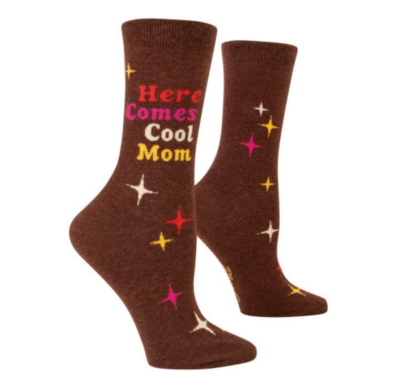 Here Comes A Cool Mom Women’s Crew Socks