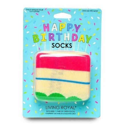 Birthday 3D Crew Socks