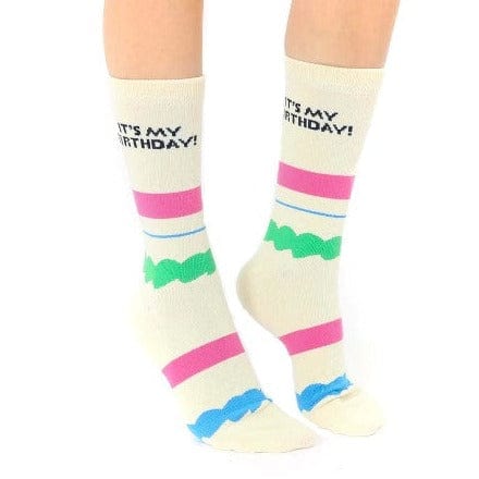 Birthday 3D Crew Socks