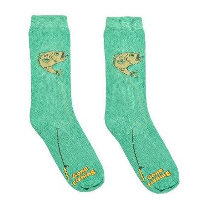 Fish 3D Crew Socks