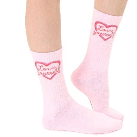 Love Yourself Crew Socks