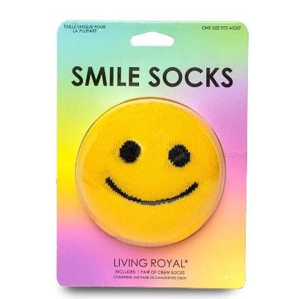 Smile 3D Crew Socks