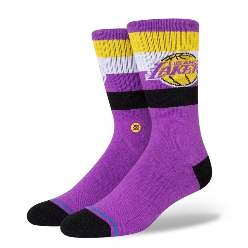 LA Lakers St Crew Socks