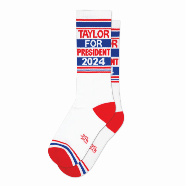 Taylor For President Crew Socks