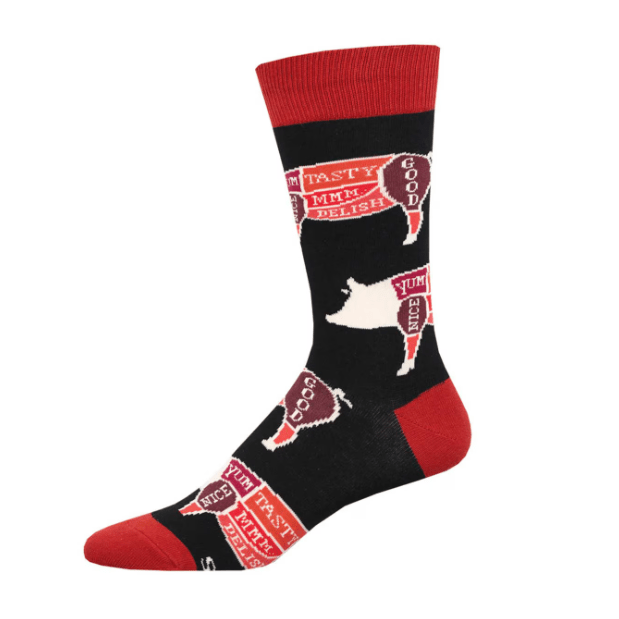 Whole Hog Men’s Crew Socks