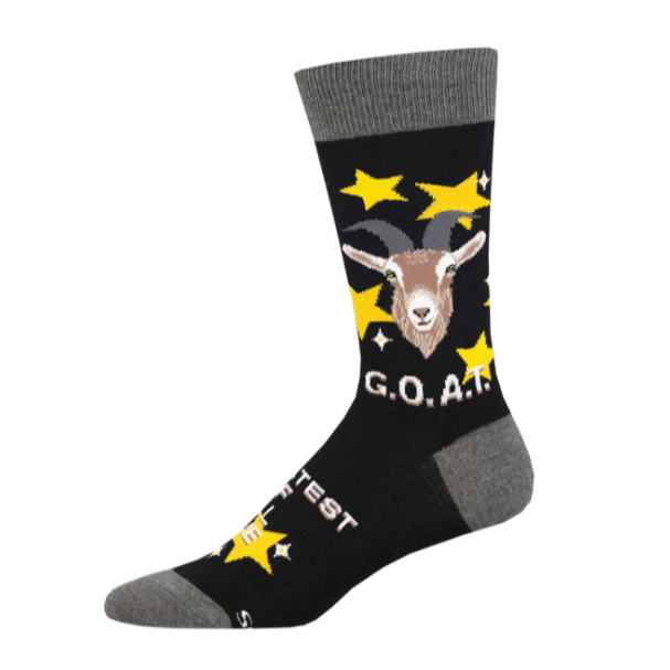 GOAT Men’s King Size Crew Socks