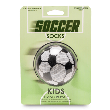 Soccer 3D Kid’s Crew Socks