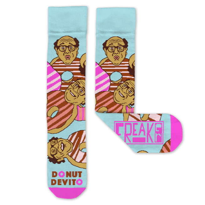 Donut Devito Crew Socks