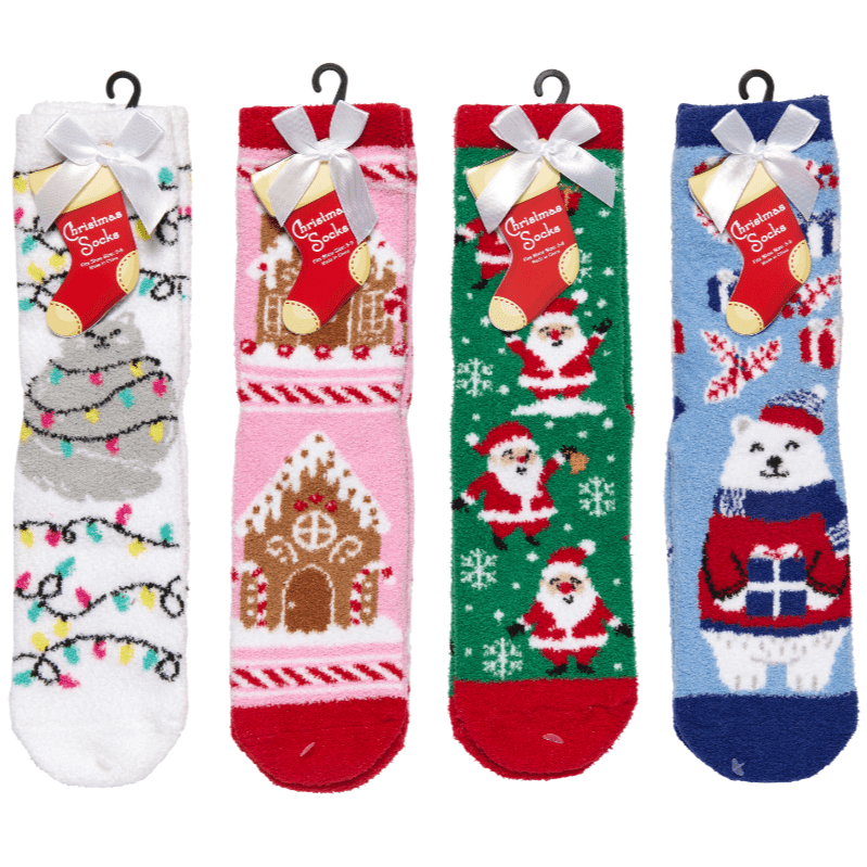 Women’s Holiday Slipper Socks