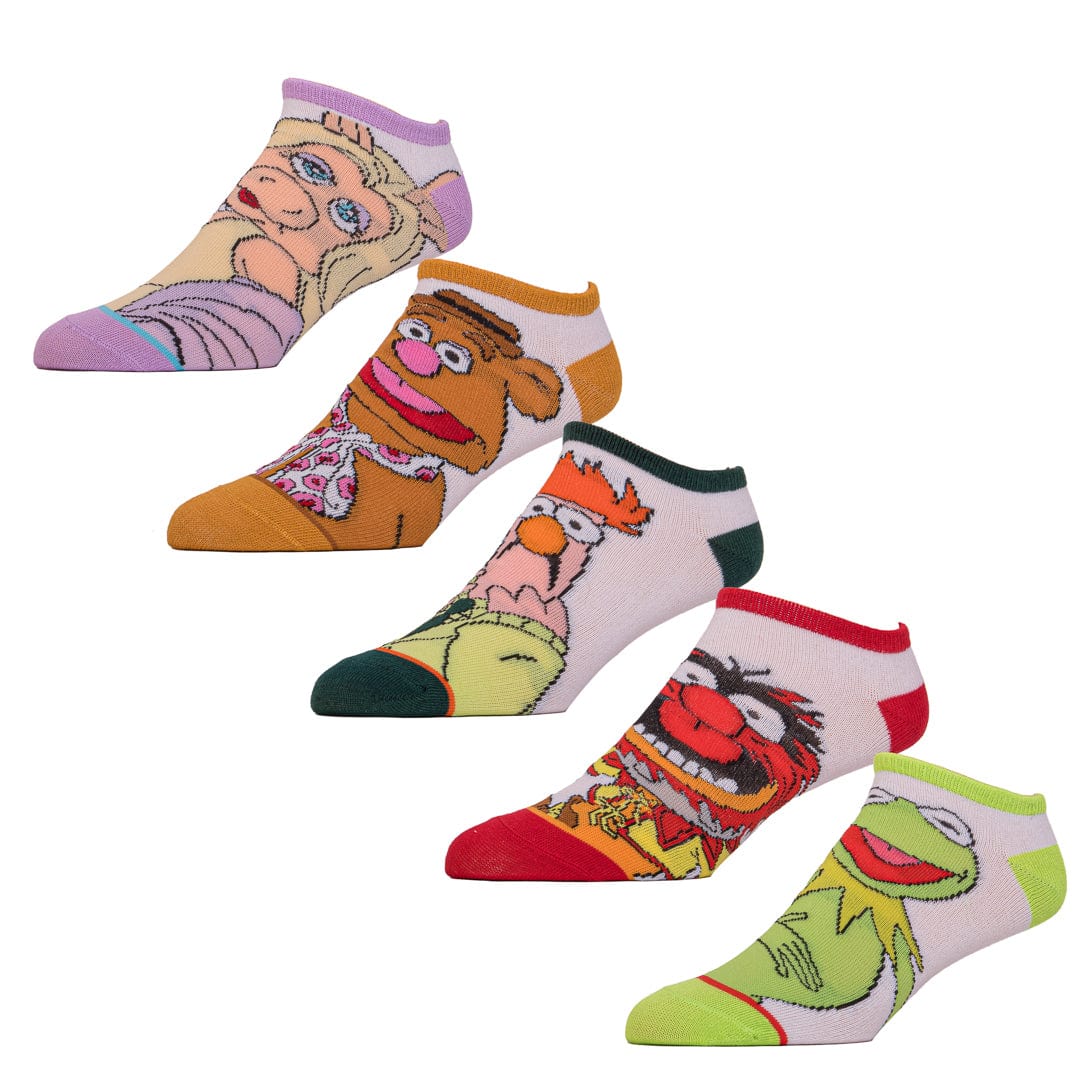 Muppets 5 Pair Ankle Socks