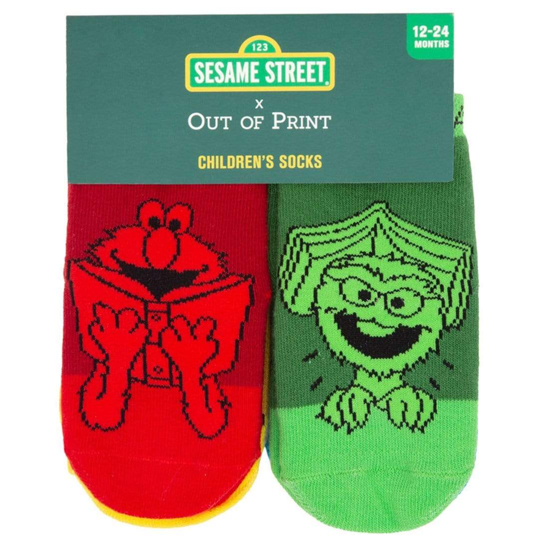 Sesame Street 4 Pack Kid’s Socks