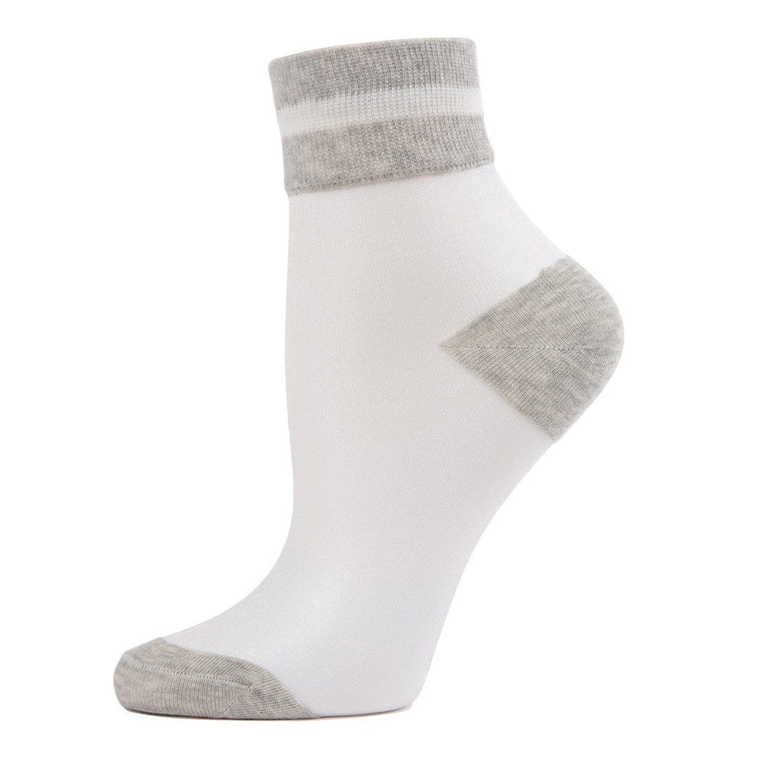 Sheer Cuff Ankle Socks Women’s Sock