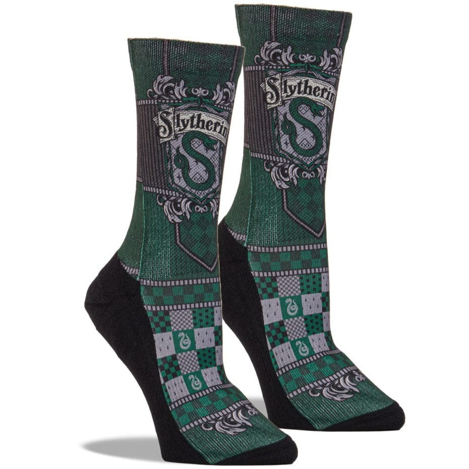 Slytherin Regal Banner Crew Sock