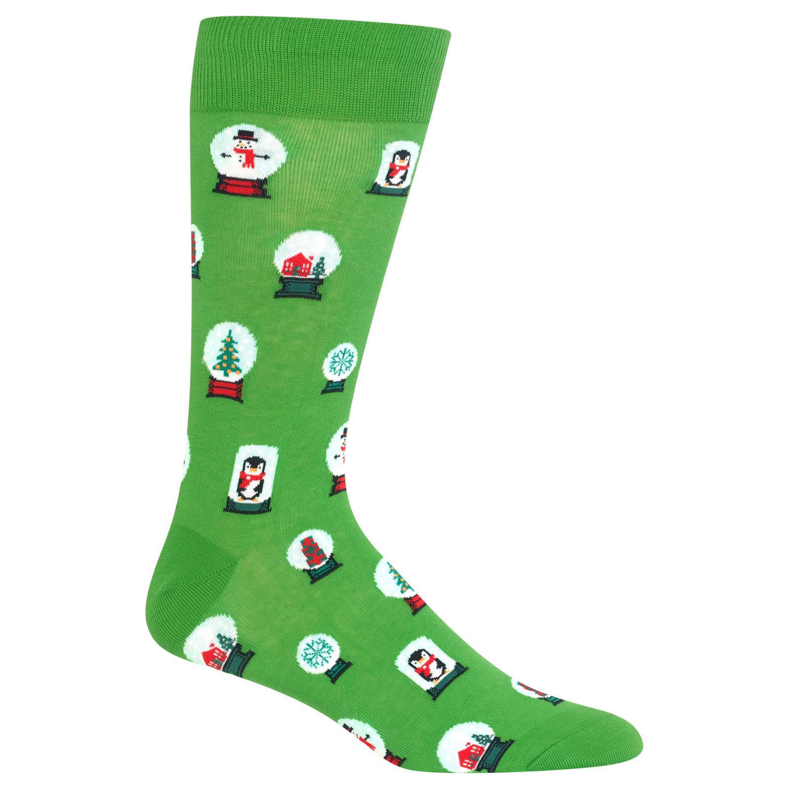 Snowglobes Socks Men’s Crew Sock