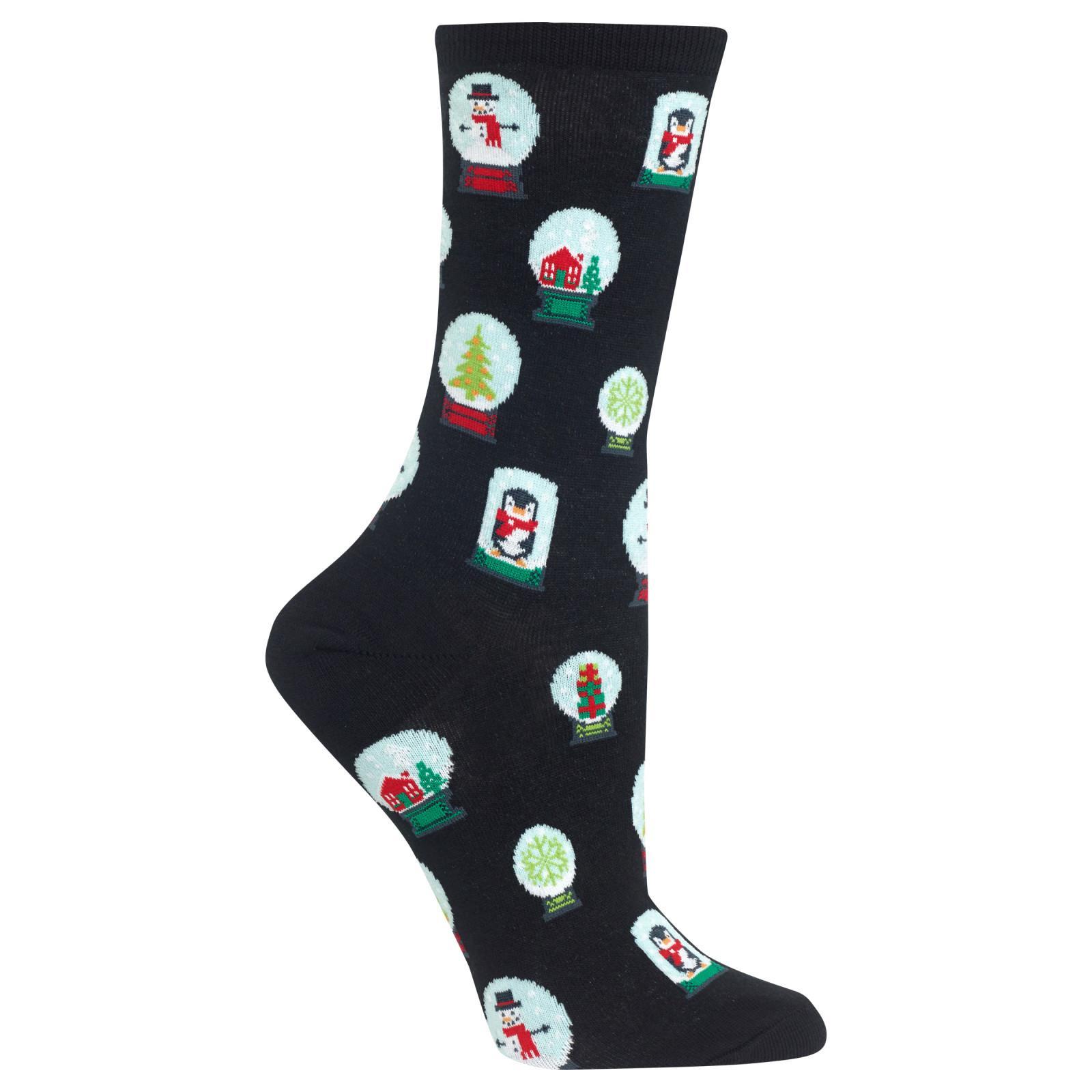 Snowglobes Socks Women’s Crew Sock