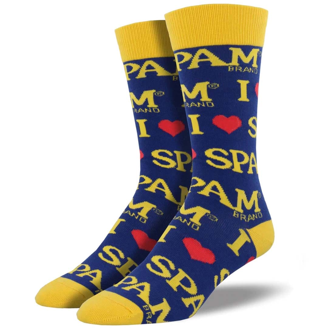 Spam Men’s Crew Socks