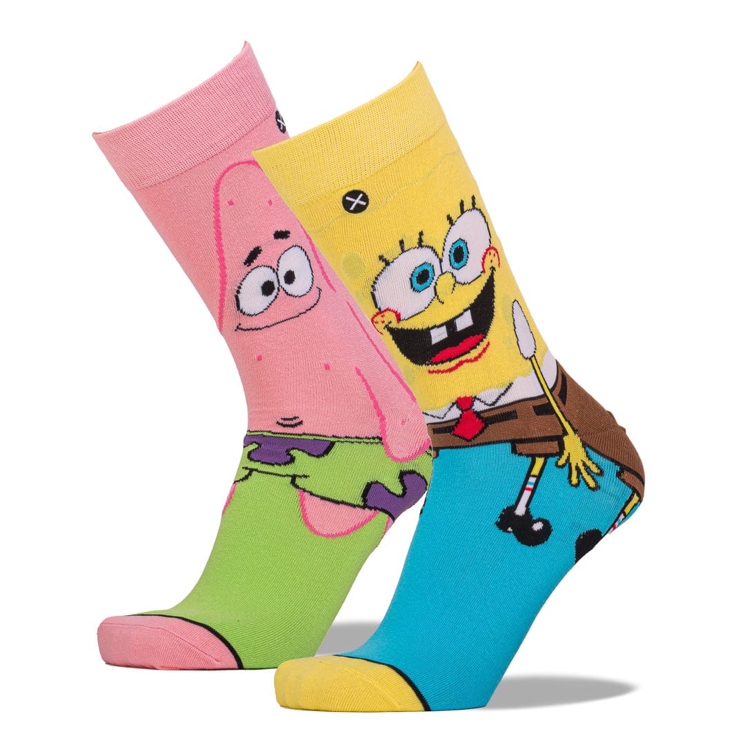 Spongebob & Patrick Crew Socks