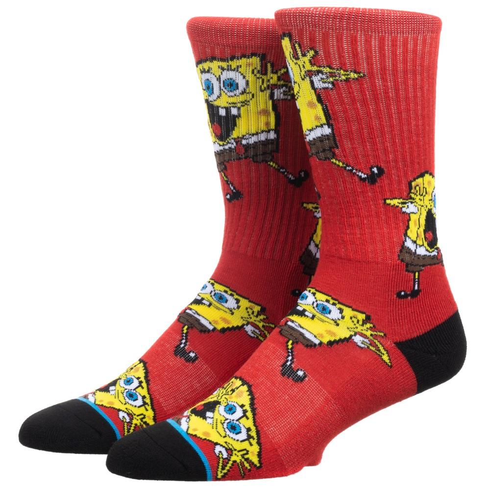 Spongebob All Over Print Athletic Crew Sock