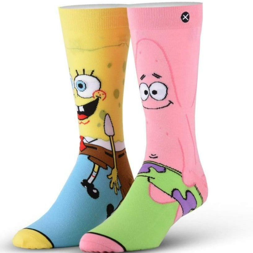 Spongebob & Patrick Crew Socks