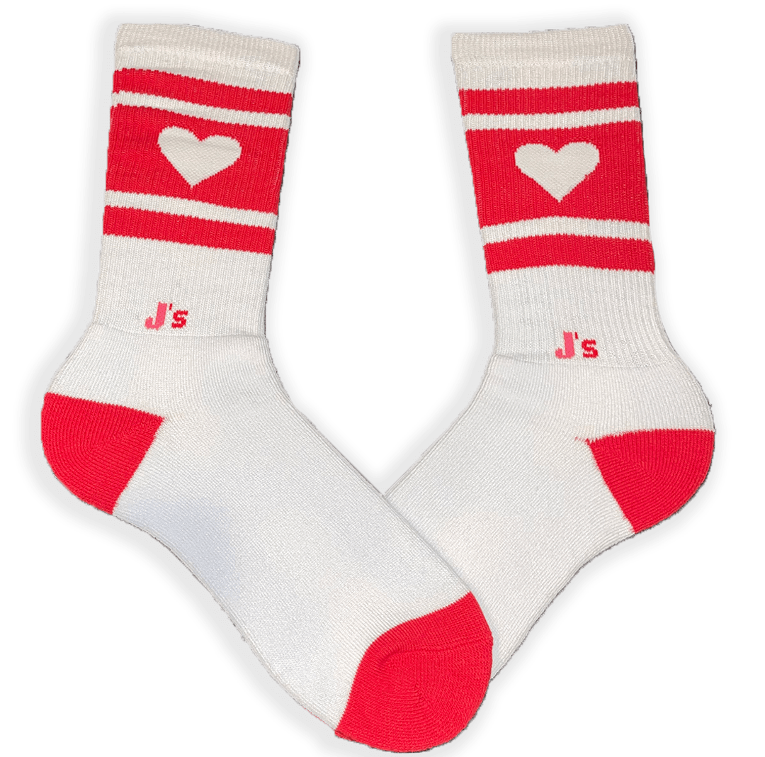 Sporty Heart Women’s Athletic Sock