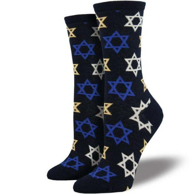 Star of David Socks Women’s Crew Sock