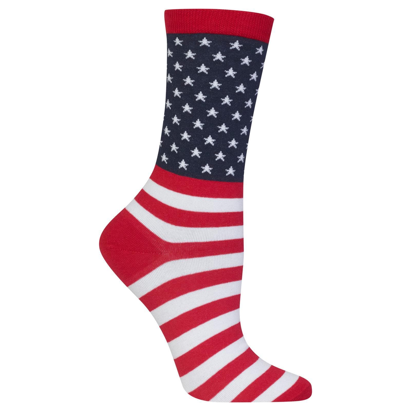 Starry Flag Socks Women’s Crew Sock