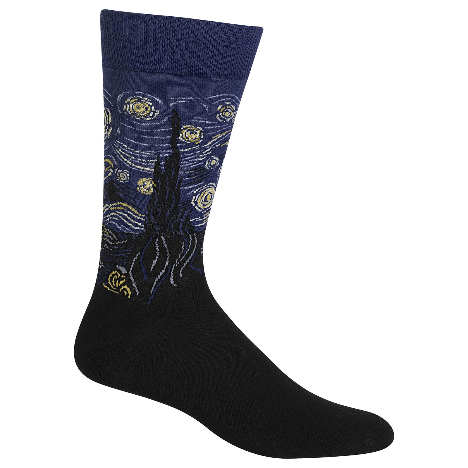 Starry Night Socks Men’s Crew Sock