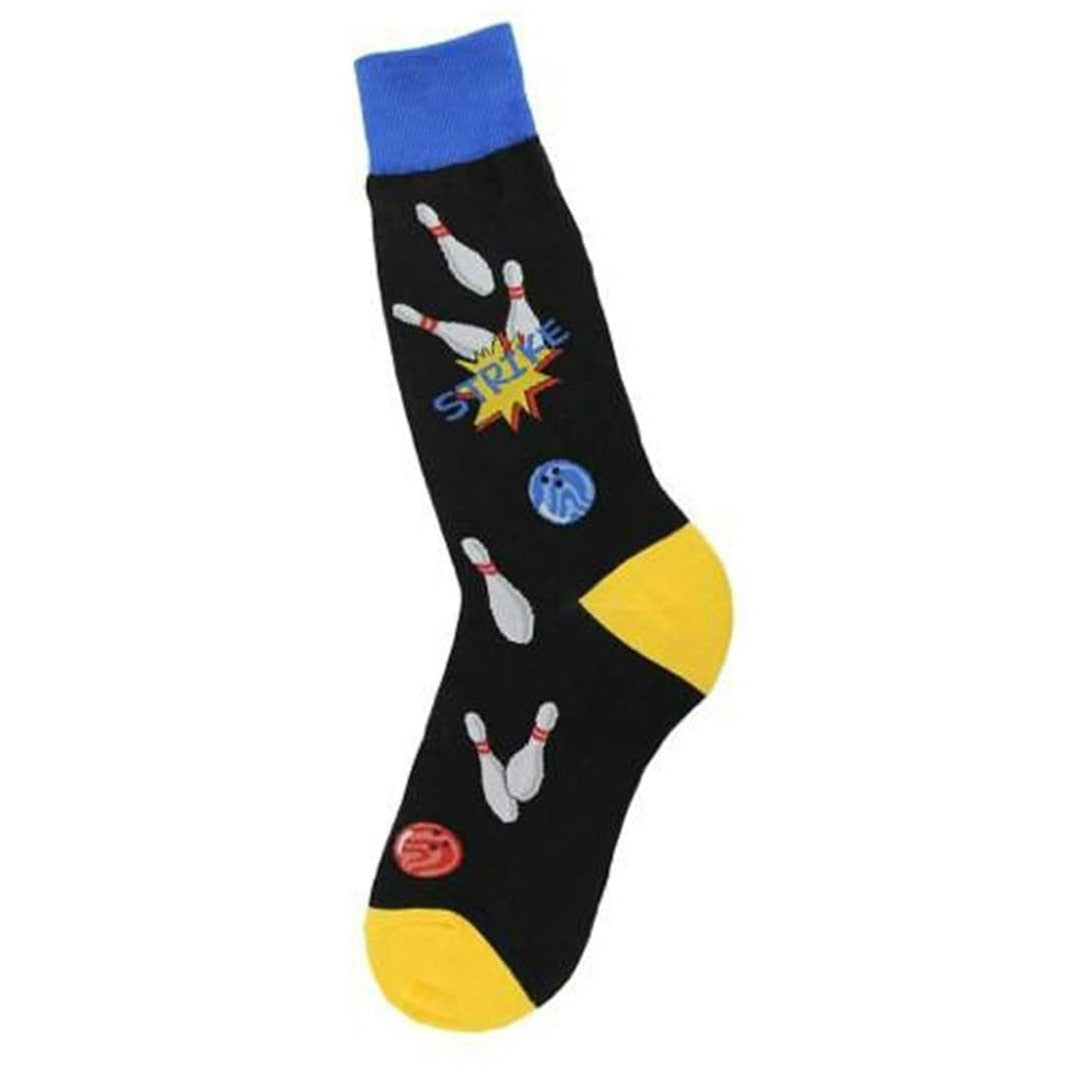 Strike Bowling Socks Men’s Crew Sock