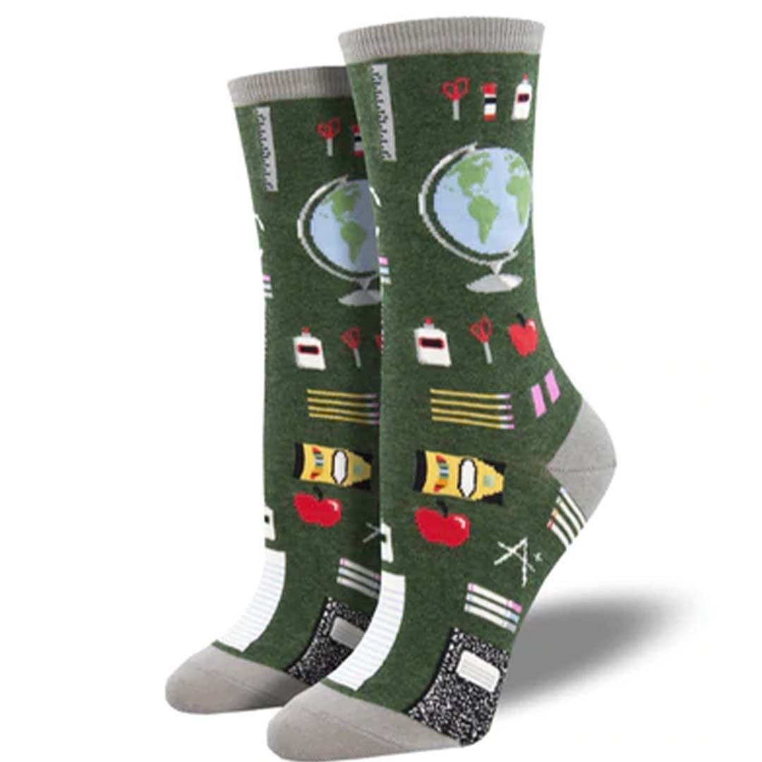 Study Buddies Women’s Crew Socks