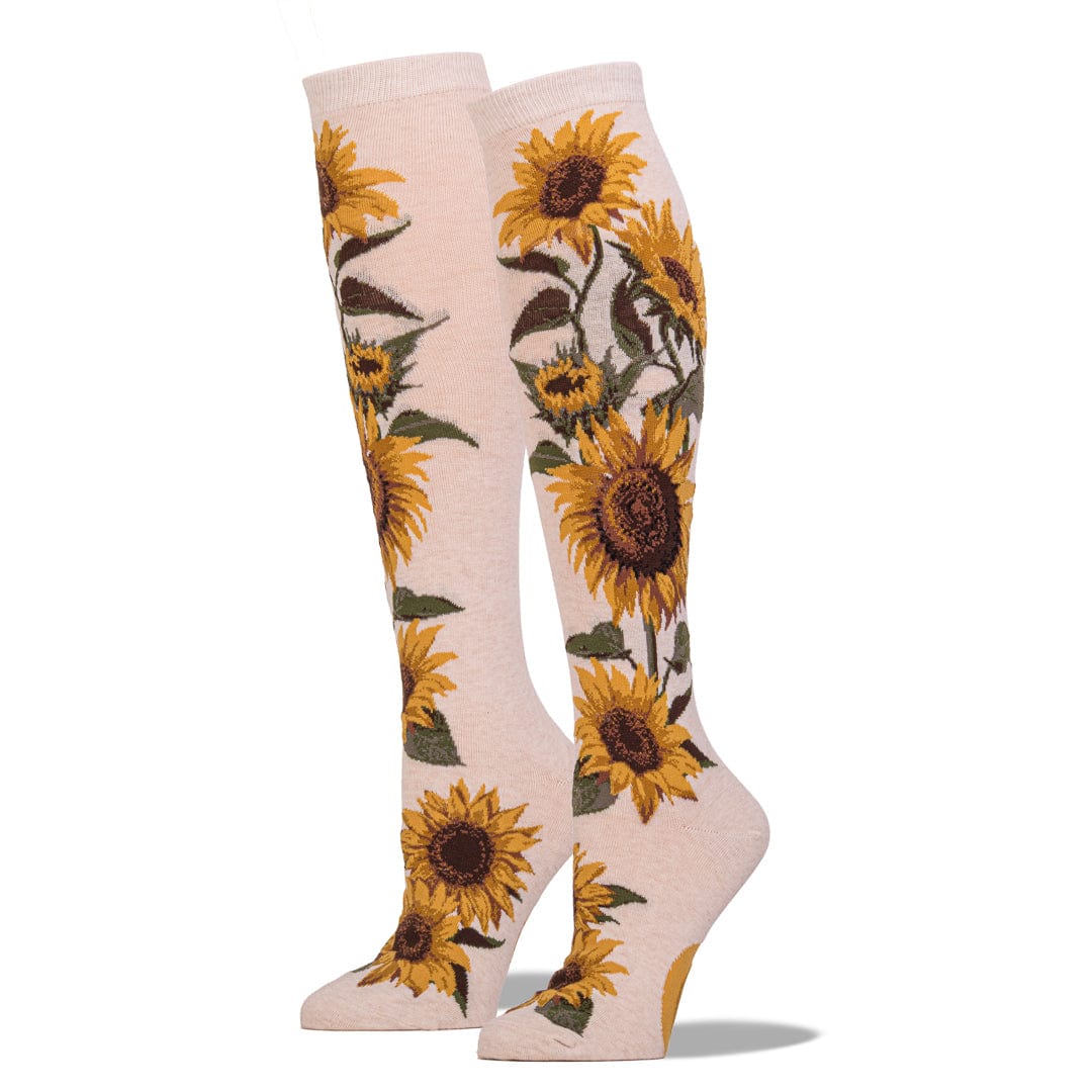 Sunflower Knee High Sock