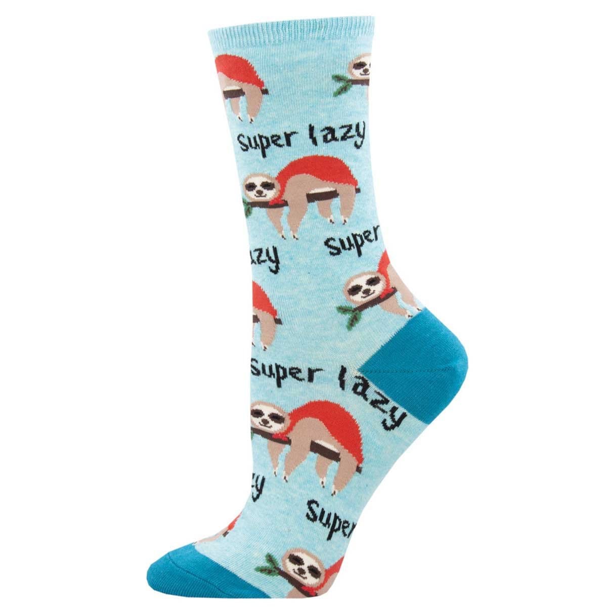 Super Lazy Sloth Women’s Crew Sock