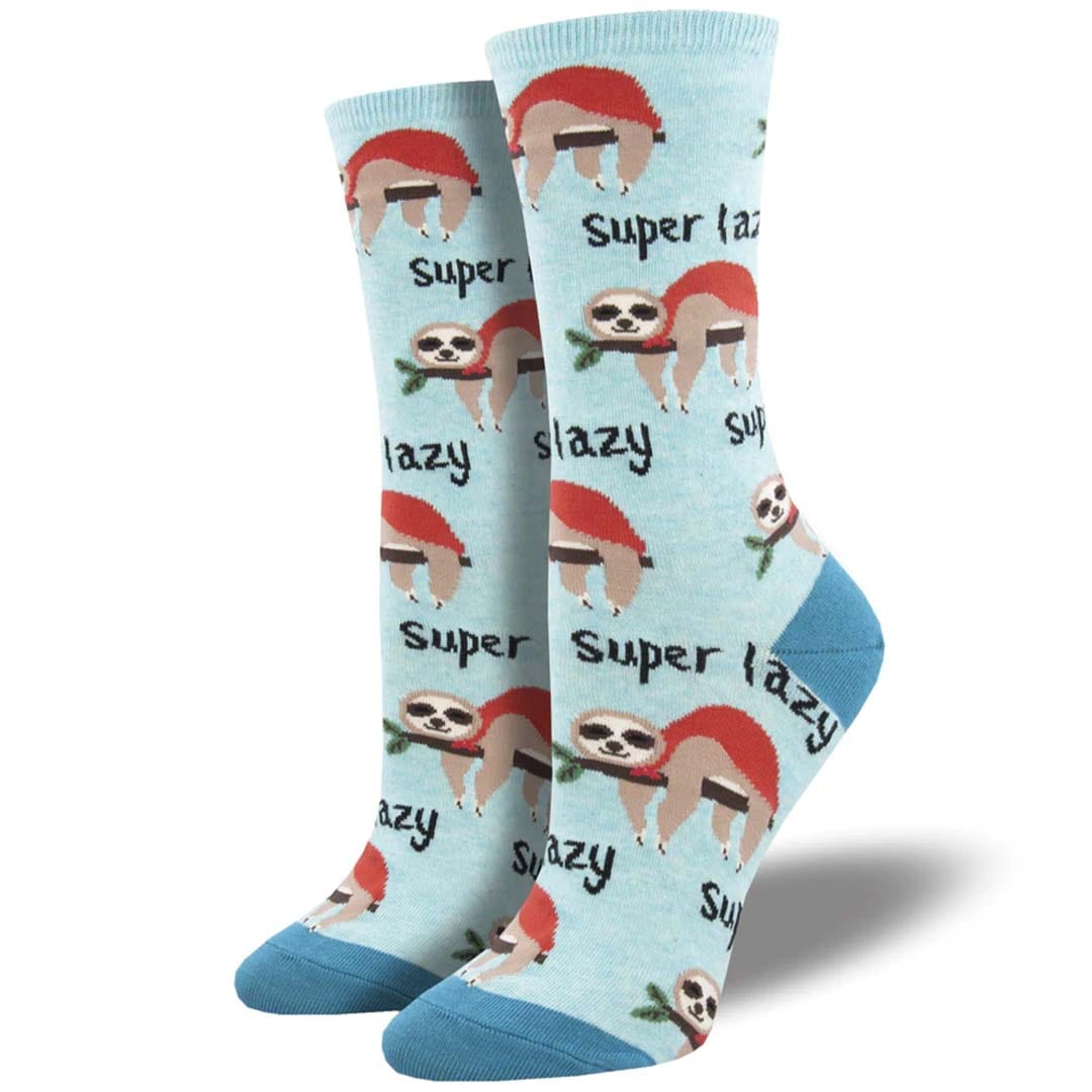 Super Lazy Sloth Women’s Crew Sock