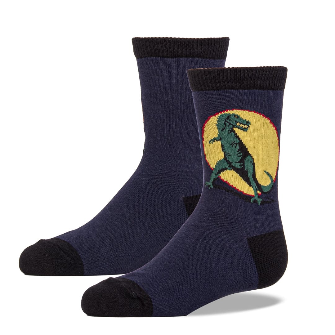 T-Rex Youth Crew Socks Ages 3-6