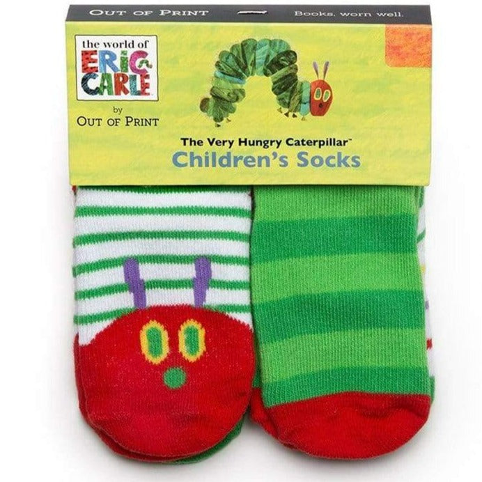 The Very Hungry Caterpillar Socks Children Ages Two to Three