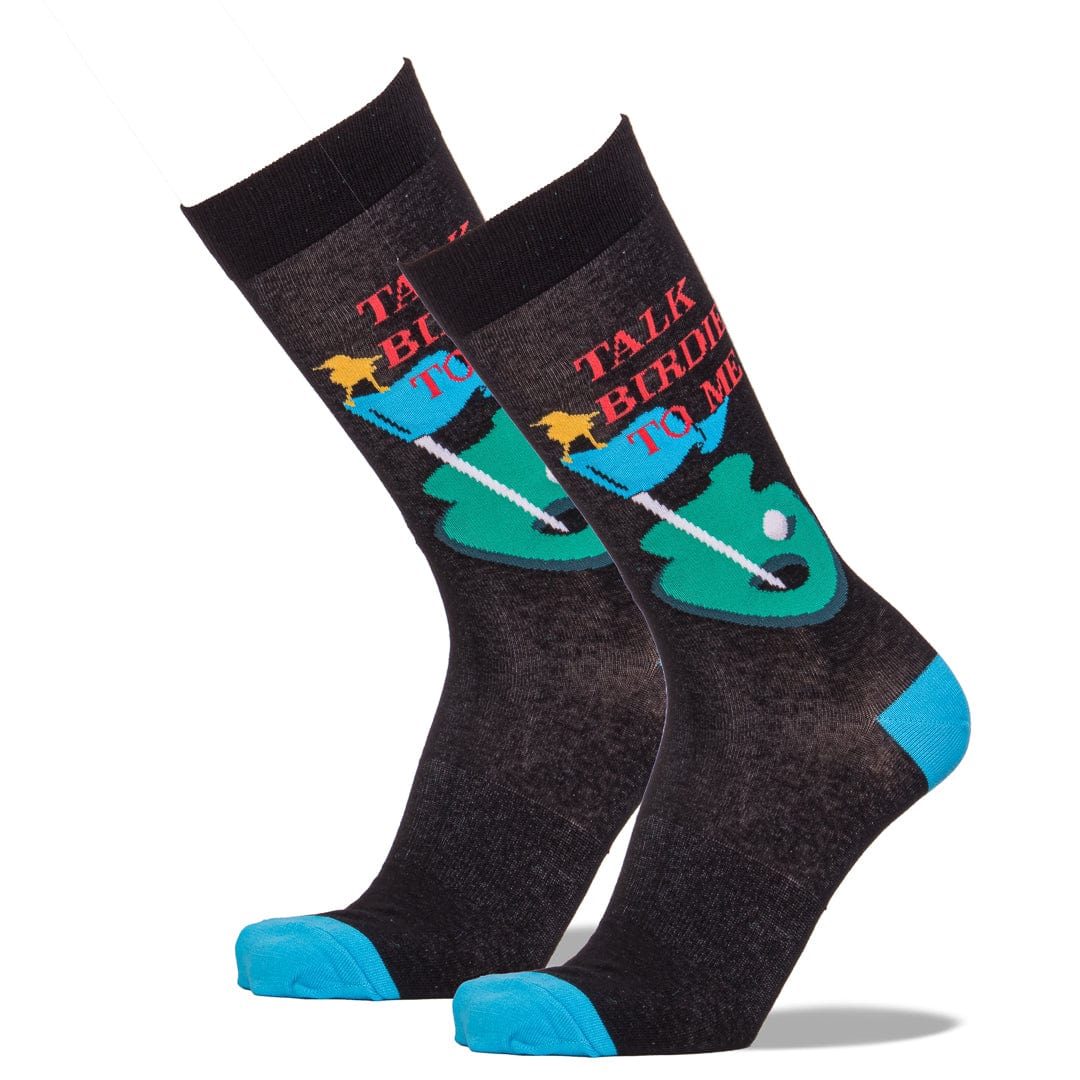 Talk Birdie To Me Men’s Crew Sock