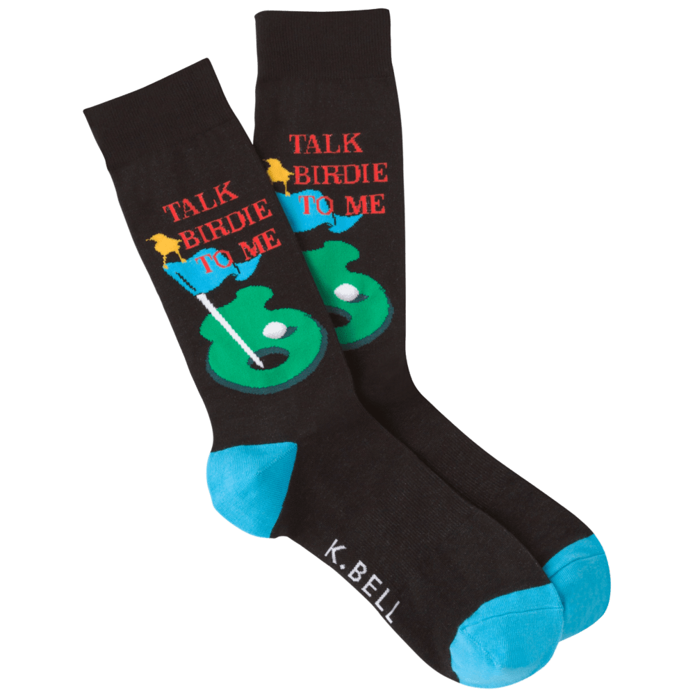 Talk Birdie To Me Men’s Crew Sock