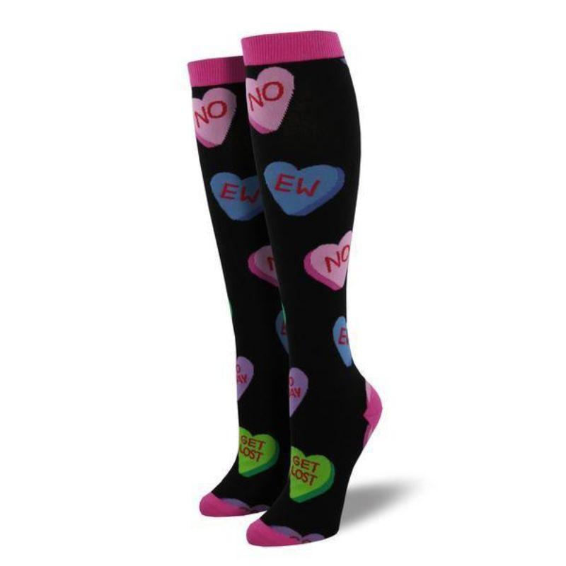 Tart Hearts Socks Women’s Knee High Sock