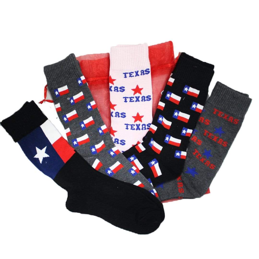 Texas Strong Family 5 Pack Crew Socks