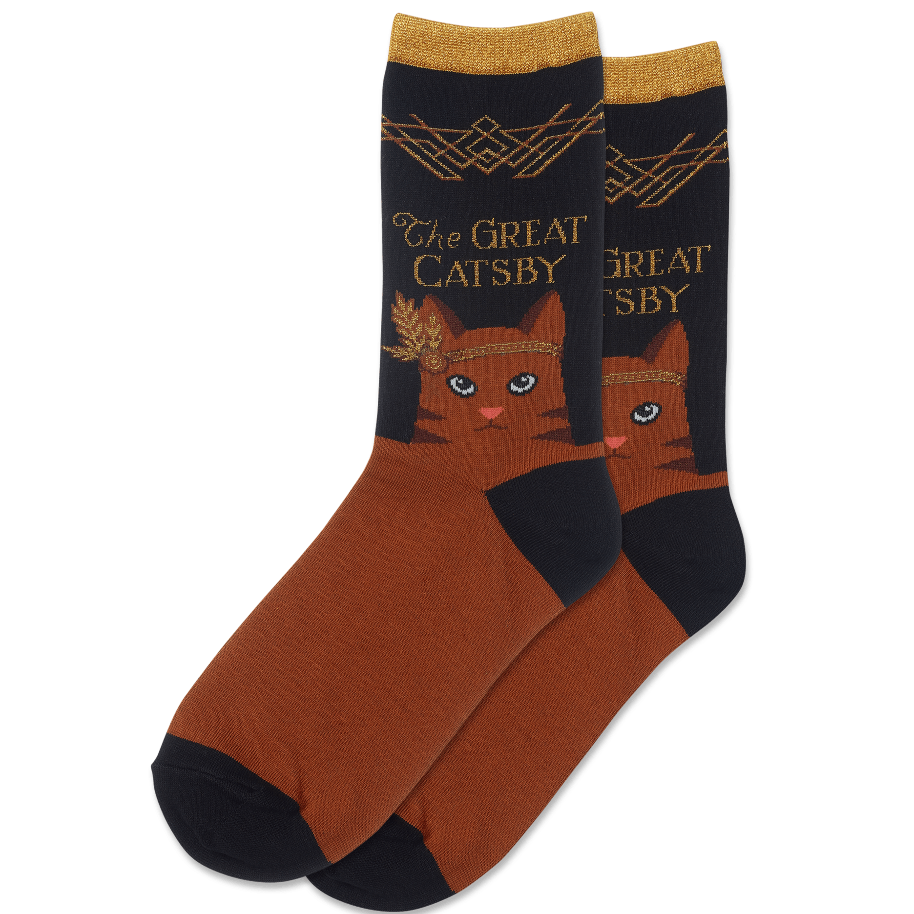 The Great Catsby Women’s Crew Socks