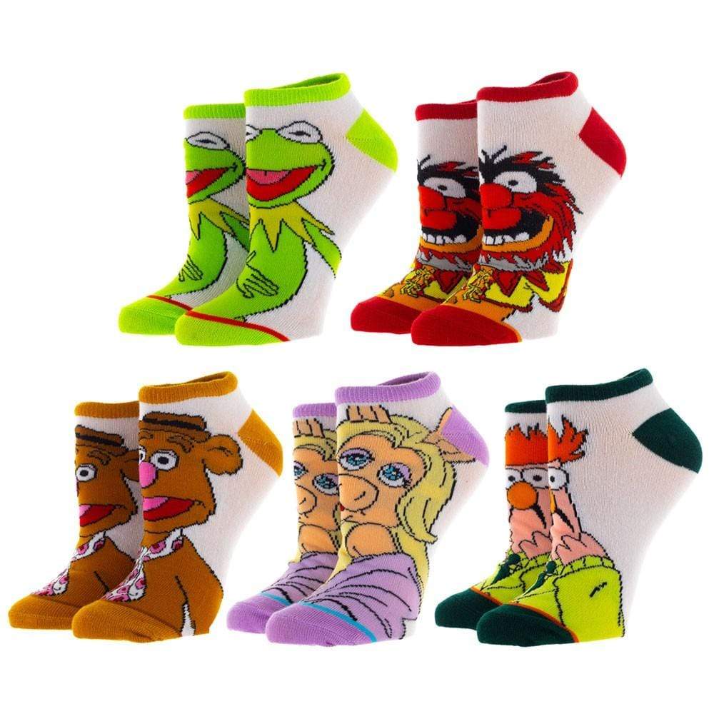 Muppets 5 Pair Ankle Socks