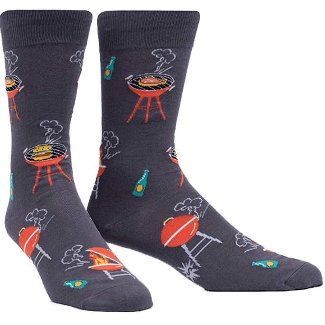 The Steaks are High Men’s Crew Socks