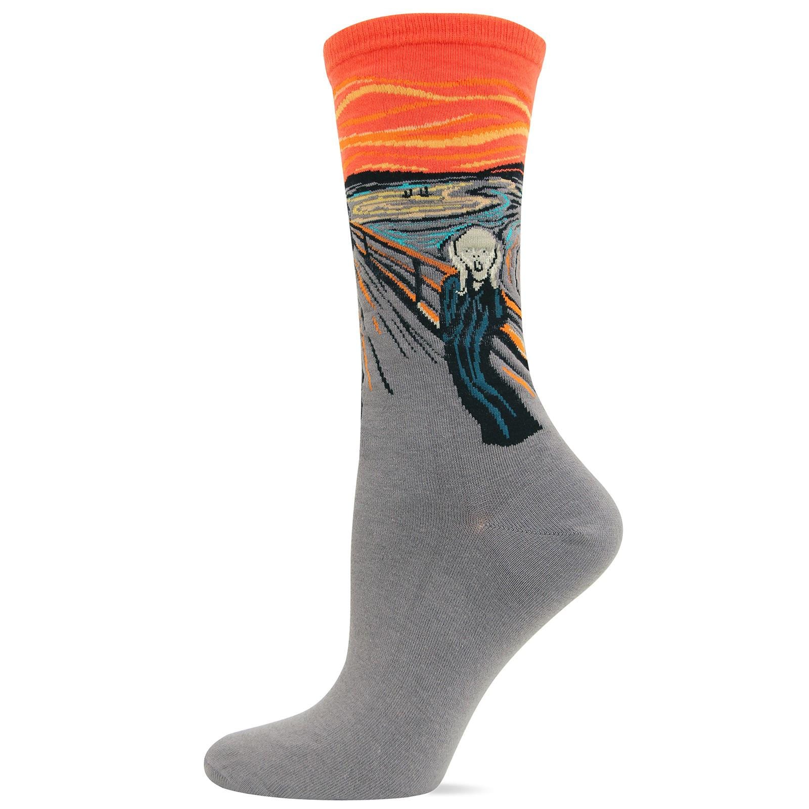 The Scream Women’s Crew Sock