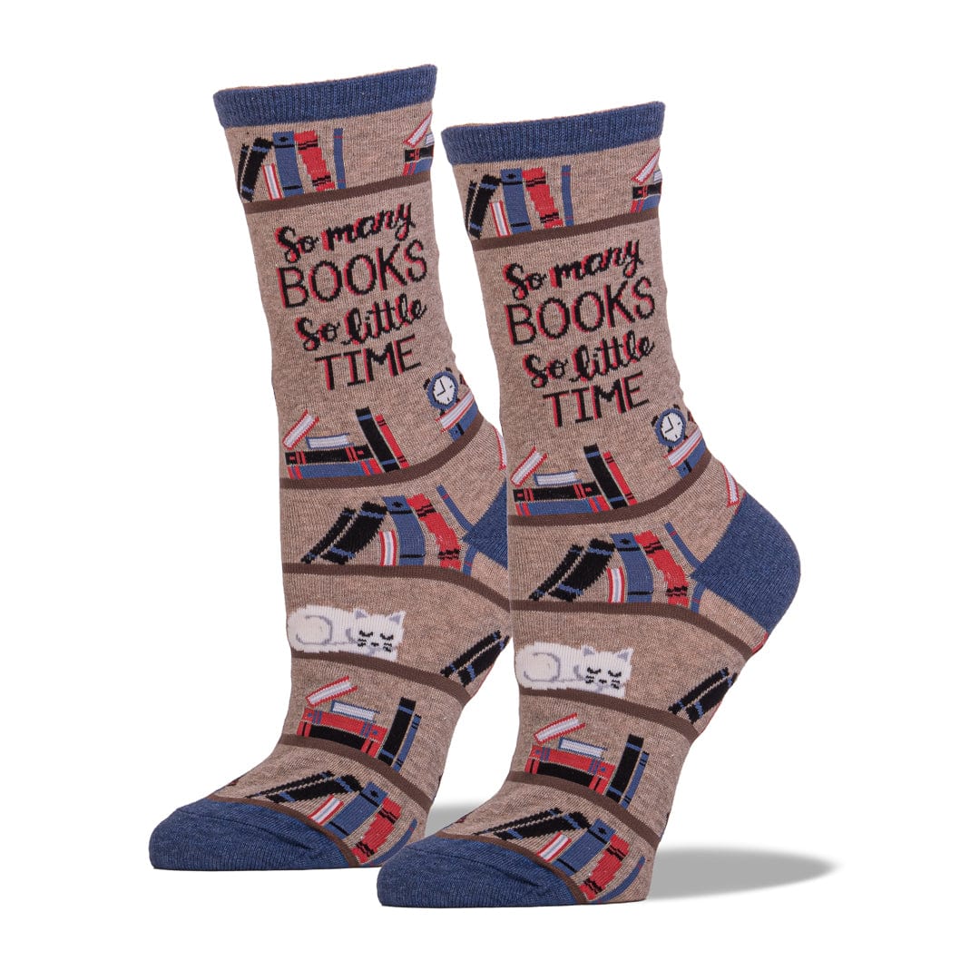 Time For a Good Book Women’s Crew Sock