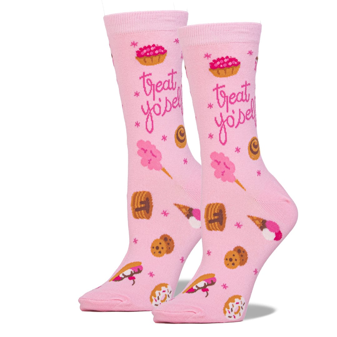 Treat Yo’Self Women’s Crew Sock