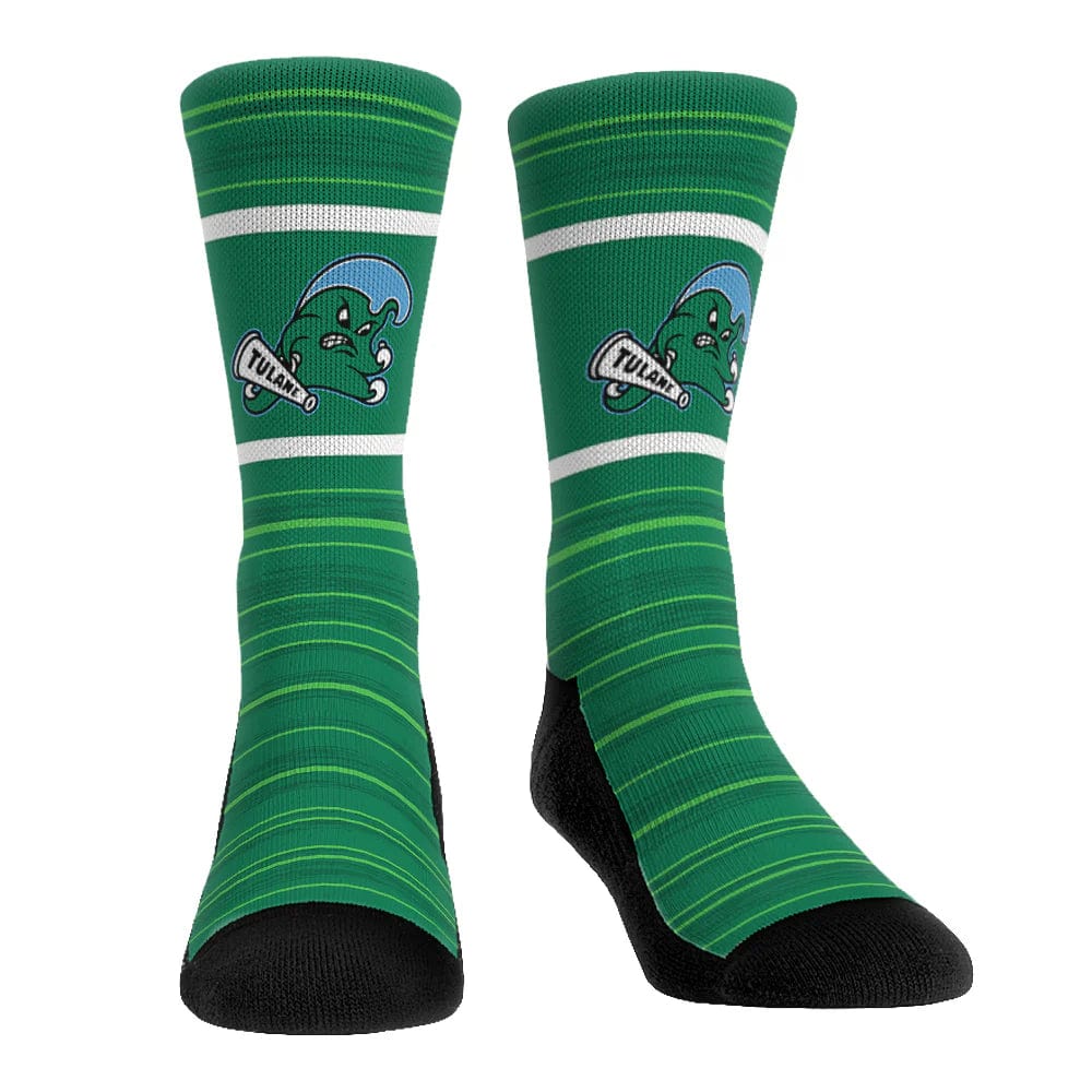 Tulane Green Wave Men’s Crew Socks