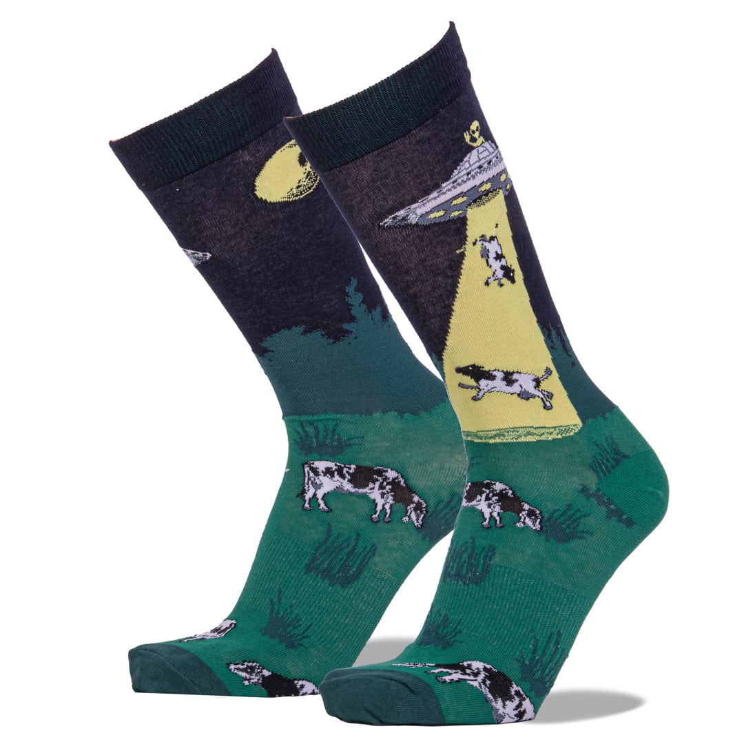 UFO Abduction Men’s Crew Socks