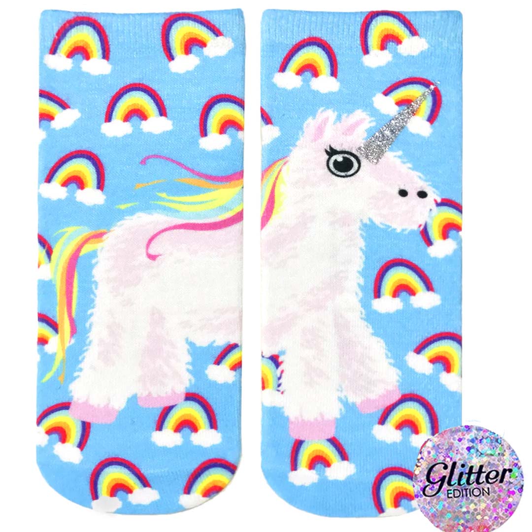 Unicorn Pinata Ankle Socks