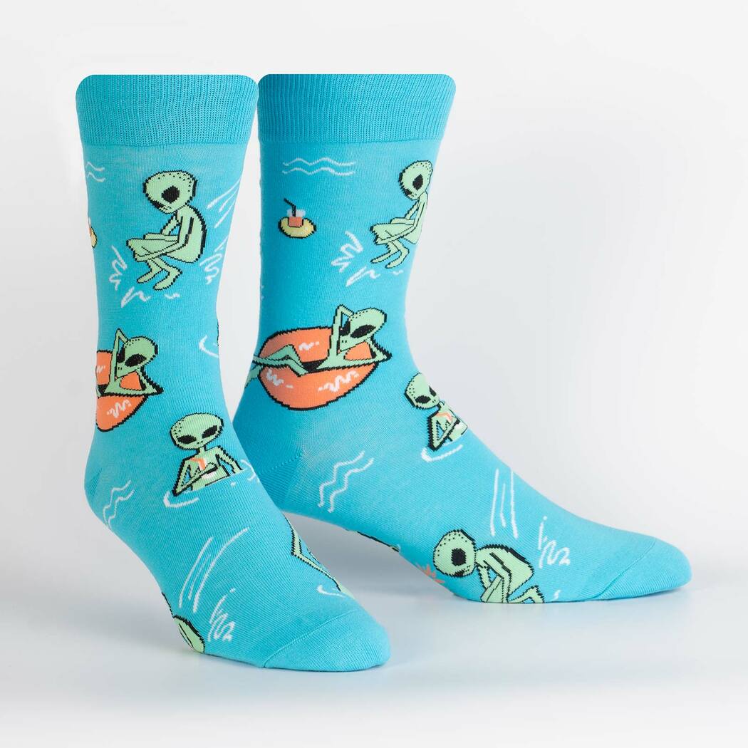 Unknown Floating Object Men’s Crew Sock