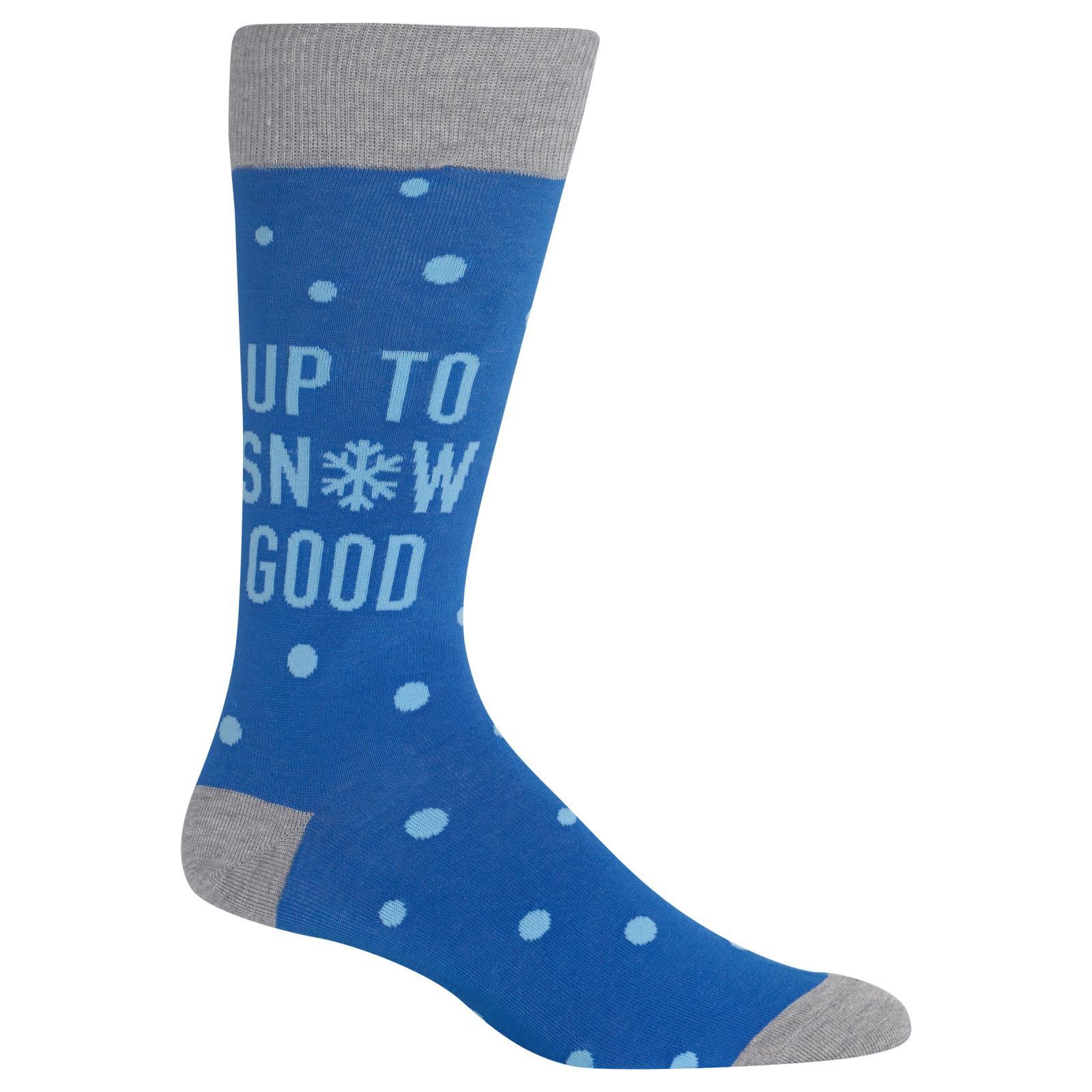 Up to Snow Good Socks Men’s Crew Sock