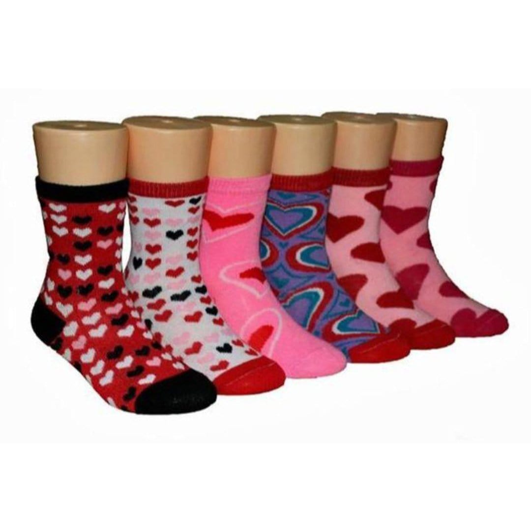 Valentine Socks for Children Ages 2 – 5 – 3-Pack